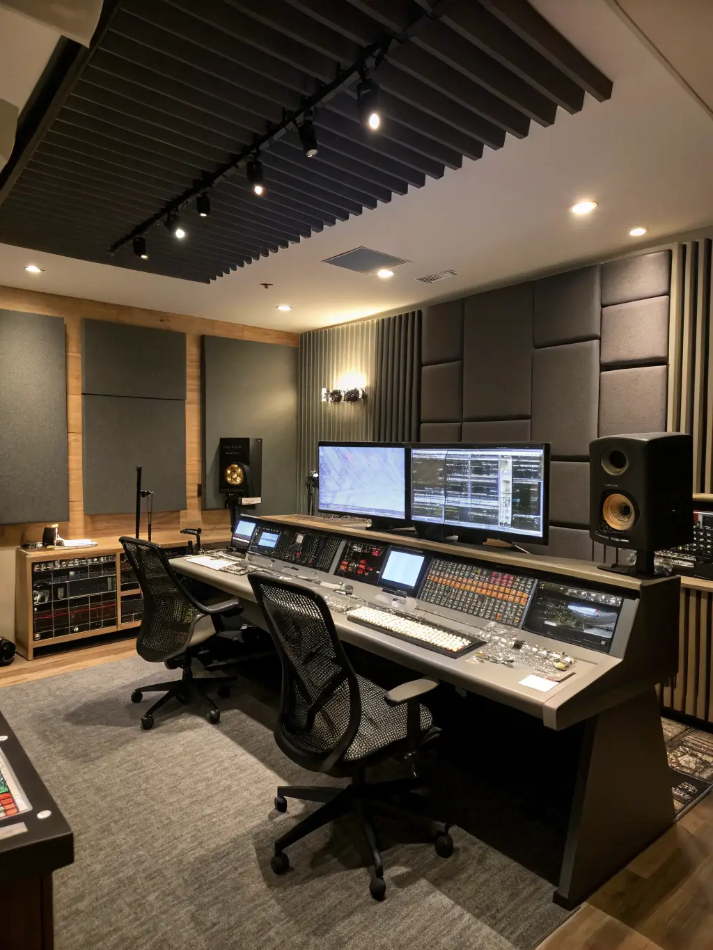 A professional recording session in progress at Tinglescroll Music Centre, showcasing the advanced equipment and experienced sound engineers.